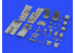 Eduard kit d'amelioration avion brassin 648489 Cockpit P-51D-5 Eduard 1/48