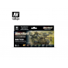 Vallejo Set Wargames Color Series 70222 WWIII Blind&eacute;s Britannique et Infanterie 8 pots de peintures 17ml