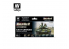 Vallejo Set Wargames Color Series 70224 WWIII Blindés Allemagne de l'est et Infanterie 8 pots de peintures 17ml