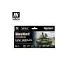 Vallejo Set Wargames Color Series 70224 WWIII Blind&eacute;s Allemagne de l'est et Infanterie 8 pots de peintures 17ml