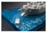 Hobby Fan accessoire bateau HF094 BASE DE VAGUES pour US NAVY LST 1/350