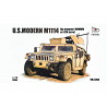 T-Model TM-7202 maquette militaire M1114 US HMMWV avec tourelle GPK 1/72
