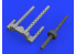 Eduard kit d'amelioration avion brassin 648516 Gun barrels Lockheed P-38 F/G Lightning Tamiya 1/48