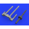 Eduard kit d'amelioration avion brassin 648516 Gun barrels Lockheed P-38 F/G Lightning Tamiya 1/48