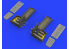 Eduard kit d'amelioration avion brassin 648517 Gun Bays P-51D Eduard 1/48
