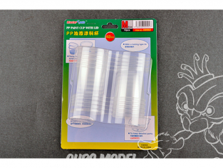 Trumpeter outillage 09992 Coupelles pour peinture PP Medium X 10pcs