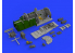 Eduard kit d'amelioration avion brassin 648522 Cockpit P-51D Eduard 1/48