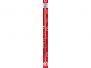 K&S 8152 Tube carré de laiton 5/32x.014 soit 3,97mm 1 piéces