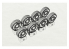 Hauler kit d'amelioration HLH72094 Roues de JGSDF Type 16 pour kit aoshima 1/72