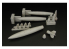 Brengun kit d'amelioration avion BRL48105 Réservoirs de carburant US 300gal 1/48