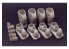 Brengun kit d'amelioration avion BRL72170 Ensemble moteur C-130J pour kit Italeri 1/72