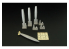 Brengun kit d'amelioration avion BRL72161 Réservoirs de carburant US 300gal 1/72