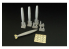 Brengun kit d'amelioration avion BRL72161 Réservoirs de carburant US 300gal 1/72