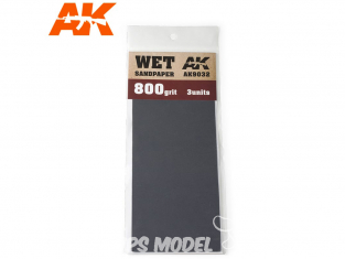 AK interactive outillage ak9032 Papier abrasif à l'eau Grain 800