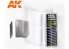 AK interactive outillage ak9011B 20 lames de Cutter