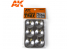 AK interactive outillage ak9014 Palettes à peinture 6 coupelles