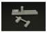 Brengun kit d'amelioration avion BRL48108 Cales de roue de la Marine américaine Seconde Guerre mondiale 1/48