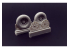 Brengun kit d'amelioration avion BRL48113 set de roues pour un F4U Corsair Diamond Thread 1/48