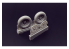 Brengun kit d'amelioration avion BRL48116 set de roues pour un F4U Corsair Ribbed/Diamond Thread 1/48