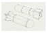 Brengun kit d'amelioration avion BRL48107 Mk24 Mine „Fido“ torpedo 1/48