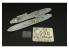 Brengun kit d'amelioration avion BRL72166 MXY-7 Ohka model 22 pour kit Brengen 1/72