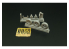 Brengun kit d'amelioration avion BRL72185 Roues AV8B pour un kit Hasegawa 1/72