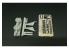 Brengun kit d'amelioration avion BRL72182 Cockpit AV8B pour un kit Hasegawa 1/72
