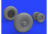 Eduard kit d'amelioration avion brassin 648530 Roues F-14D AMK 1/48