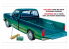MPC maquette voiture 901 1978 Dodge D100 Custom "Long-Bed" Pickup Truck 1/25