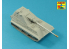 Aber 72L72 Canon de 10,5 / cm L / 62 A / T pour canon allemand E-50 SPG modelcollect 1/72