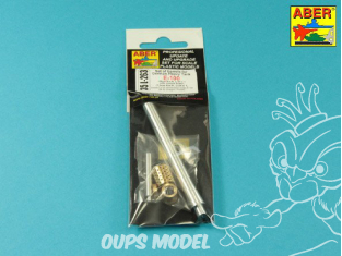 Aber 35L263 Fut de Canon pour char lourd allemand E-100 (Dragon) 15cm 7,5cm 1/35