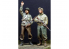Alpine figurine 35110 Set d'infanterie US WW2 n°1 et n°2 1/35