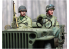 Alpine figurine 35262 Ensemble d'équipage Jeep WW2 US 1/35