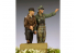 Alpine figurine 35255 Set Ensemble d'officiers WSS 44-45 (2 figurines) 1/35
