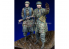 Alpine figurine 35249 Set Ensemble d'officiers WSS 44-45 (2 figurines) 1/35