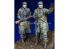 Alpine figurine 35249 Set Ensemble d'officiers WSS 44-45 (2 figurines) 1/35