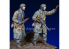 Alpine figurine 35249 Set Ensemble d'officiers WSS 44-45 (2 figurines) 1/35