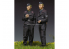 Alpine figurine 35228 Set ensemble d'Equipier de Panzer allemand n°1 et n°2 (2 figurines) 1/35