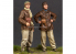 Alpine figurine 35198 Set ensemble kit Ensemble d'équipage de char français WW2 (2 figurines) 1/35
