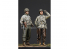 Alpine figurine 35186 Set Ensemble d'infanterie US WW2 ( 2 figurines) 1/35