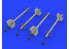 Eduard kit d'amelioration brassin 632141 Armement AIM-9M/L Sidewinder 1/32