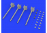 Eduard kit d'amelioration brassin 632141 Armement AIM-9M/L Sidewinder 1/32