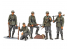 TAMIYA maquette militaire 35371 ENSEMBLE D'INFANTERIE ALLEMANDE MILLIEU WWII 1/35