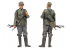 TAMIYA maquette militaire 35371 ENSEMBLE D'INFANTERIE ALLEMANDE MILLIEU WWII 1/35