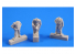 Cmk figurine F72249 U-boot U-IX Équipage revenant de mission II (3 fig) pour kit Revell 1/72