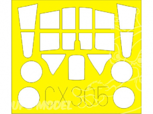 Eduard Express Mask CX305 P-40B 1/72