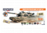 Hataka Hobby peinture laque Orange Line CS108 Modern Australian Army AFV paint set 8 x 17ml