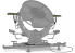 Planet Maquettes Militaire mv188 Dispositif d'écoute directionnelle (RRH) allemand full resine kit 1/72