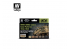 Vallejo Set Afv Color series 71624 USMC WWII couleurs motifs de sable 1942-1945 6x17ml