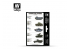 Vallejo Set Afv Color series 71623 USMC WWII Couleurs motifs verts et gris 1942-1945 6x17ml